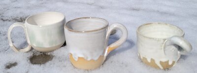 Keramik: kopper i sne